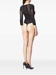 Wolford боди Snake Net String, черный - фото 3