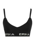 Кроп-топ Erika Cavallini, черный - фото