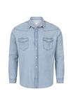 Джинсовая рубашка Rock Creek, голубой - фото