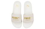 Шлепанцы PUMA Lead Cat 2.0 Suede Classic Slide 'Marshmallow', белый - фото 4
