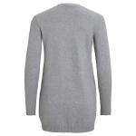 Кардиган Vila Ril Open, серый - фото 4