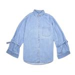 Футболка женская синяя Levis - фото