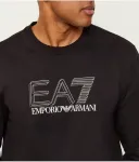 Толстовка regular fit Ea7, черный - фото 4