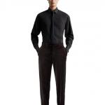 Футболка мужская коричневая ZARA - фото 7