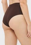 Брифы Vero Moda VMDITTE 2ND SKIN BRIEF LEO PRINT, Coffee Bean/Dark Brown - фото 4