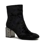 Кожаные ботильоны Sara 01 Liu Jo, черный - фото