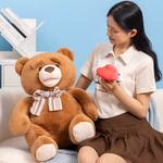 Плюшевая игрушка Creative Confession Heartbeat Bear Tranquility and elegance, розовый - фото 4