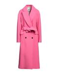 Пальто Msgm, розовый - фото