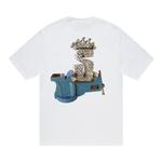 Футболка Stussy Tuff Stuff Tee, белый - фото 2