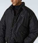 Пуховик Re-Nylon Prada, черный - фото 5