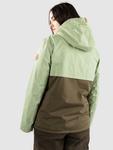 Куртка Kazane Naline Jacke, aspen green/grape leaf - фото 2