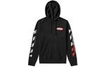 Толстовка men's printing loose fit black Off-White, черный - фото 2