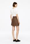 Юбка ARKET Mini skirt, Dark Beige/Beige - фото 3