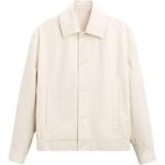 Куртки и пальто мужские сырые белые ZARA - фото 2