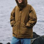 Nanamica Утепленная куртка, Black - фото 4