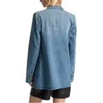 Джинсовый блайзер MICHAEL KORS, деним синий - фото 3