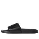 Тапочки classic 'pure black' Reebok, черный - фото