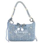 Champion Тканевая наплечная сумка унисекс синяя, Blue - фото