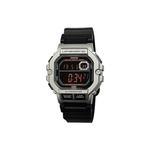 CASIO Часы Retrofit Series Quartz Movement Resin Strap Watch Men's Watch Black Dial - фото