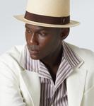 Панама Андалуби Christian Louboutin, Natural Brown - фото 2