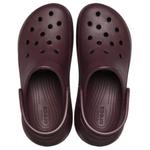 Классический клог Dark Cherry Crocs, Dark Umber - фото 5