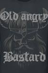 Футболка Sprüche Old Angry Bastard, черный - фото 2