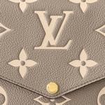 Фелиси Пошетт Louis Vuitton, серый - фото 3