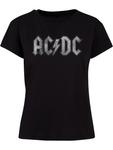 Футболка "Ladies ACDC Logo Box Tee" черного цвета Merchcode - фото