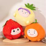 Мягкая игрушка ананас Fox fairy, оранжевый - фото 4