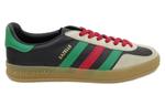 Кроссовки adidas x gazelle 'black green red' Gucci, черный - фото 2