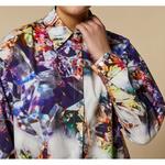 Рубашка EFFETTO Marina Rinaldi, белый - фото 4