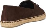 Лоферы Tory Burch Eleanor Espadrille, цвет Dark Cocoa/Silver - фото 5