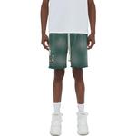 Винтажные спортивные шорты с тигром AMIRI, зеленые - фото 4