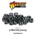Фигурки D6 Dice Pack – Black (30) Warlord Games - фото