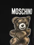 Шорты с принтом Moschino, черный - фото 3
