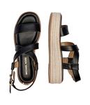 Кожаные сандалии Линн Michael Kors, черный - фото 4