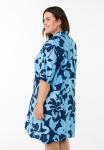 Платье Zizzi Day dress, Naval Academy Flower/Blue - фото 3
