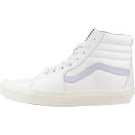 Кроссовки Vans модель Sk8-hi Premium Leather цвет белый - фото 2
