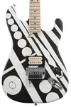Электрогитара EVH Striped Series Circles - Crop Circles - фото