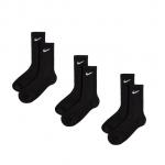 Носки Everyday Cushioned Crew Socks 3 Pack Nike, черный - фото