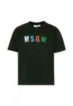 Футболка с принтом Msgm, Black - фото