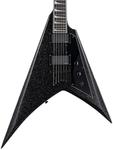 Электрогитара ESP / LTD Kirk Hammett KH-V Black Sparkle 2023 - Black Sparkle w/Hard Shell Case - фото 2