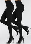 Колготки 2 PACK LASCANA, черный - фото