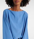 Платье Eolia из креп-кади Taller Marmo, Ocean - фото 4