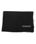Зимние шарф Missoni, черный - фото