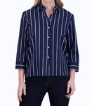 Топ Kelly в синем цвете Foxcroft - фото