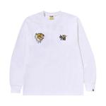 Футболка BAPE Souvenir Graphic Long-Sleeve Tee, White - фото