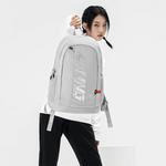 LINING Полиэстеровый рюкзак обычный унисекс серый - фото 4