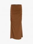 Юбка макси Maily Gestuz, Mid Brown - фото 4