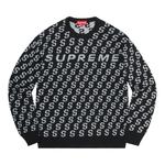 Свитер Supreme S Repeat Sweater, Black - фото